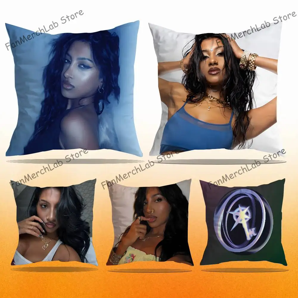 

Singer L-Lara Raj Pillow Case For Sofa Decor Car Office Room Printing Cushion Cover Decorations and Protector