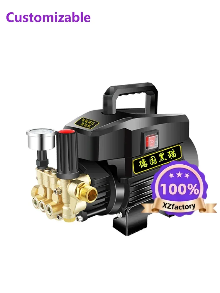 Factory Direct 2026 Top RatedBlack cat car washing machine 220V high-power high-pressure car washing brush car washing water gun
