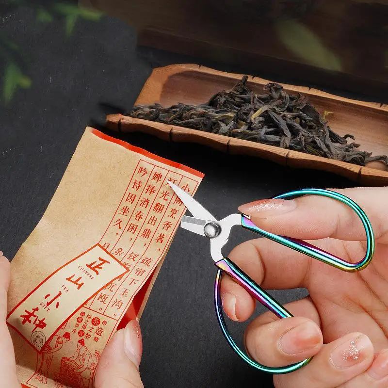 Mini Stainless Steel Retro Sewing Scissors Durable Vintage Embroidery Tailor Scissors Fabric Cutter Craft Tool For Sewing