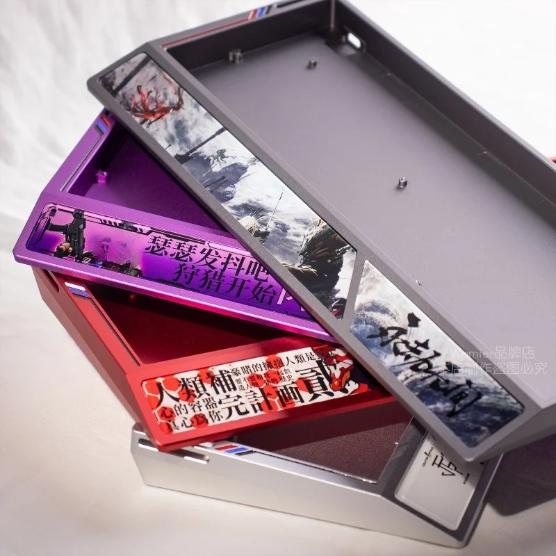 Womier Keyboard Shell Customized for Redux Aluminum Case Gh60 Magnetic Axis Woting60HE RAKKA Shell Gamers DIY Design Handon Set