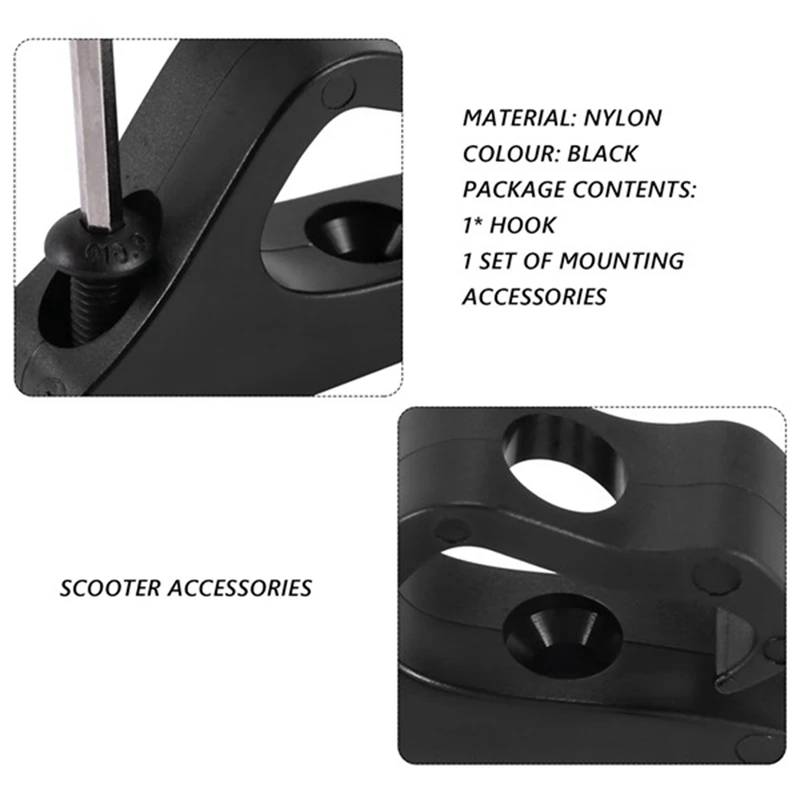 Electric Scooter Front Hook Hanger Helmet Pocket Claws Scooter Parts For Xiaomi Mijia M365 Pro