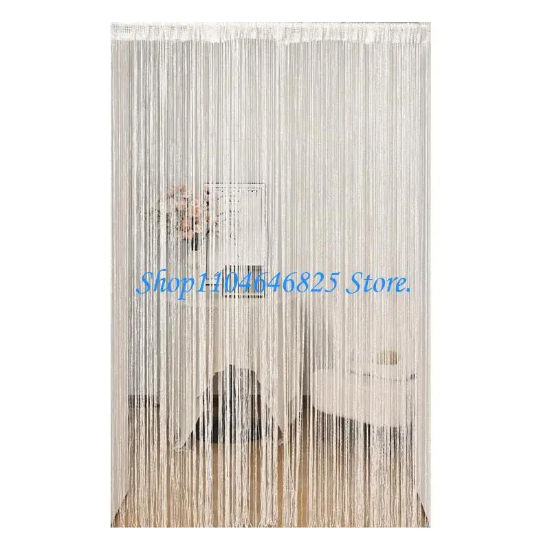 Culicid Proof Window Screen Curtain Flat Interlaced Polyester Substance Easy To Install Line Pattern Home Essential
