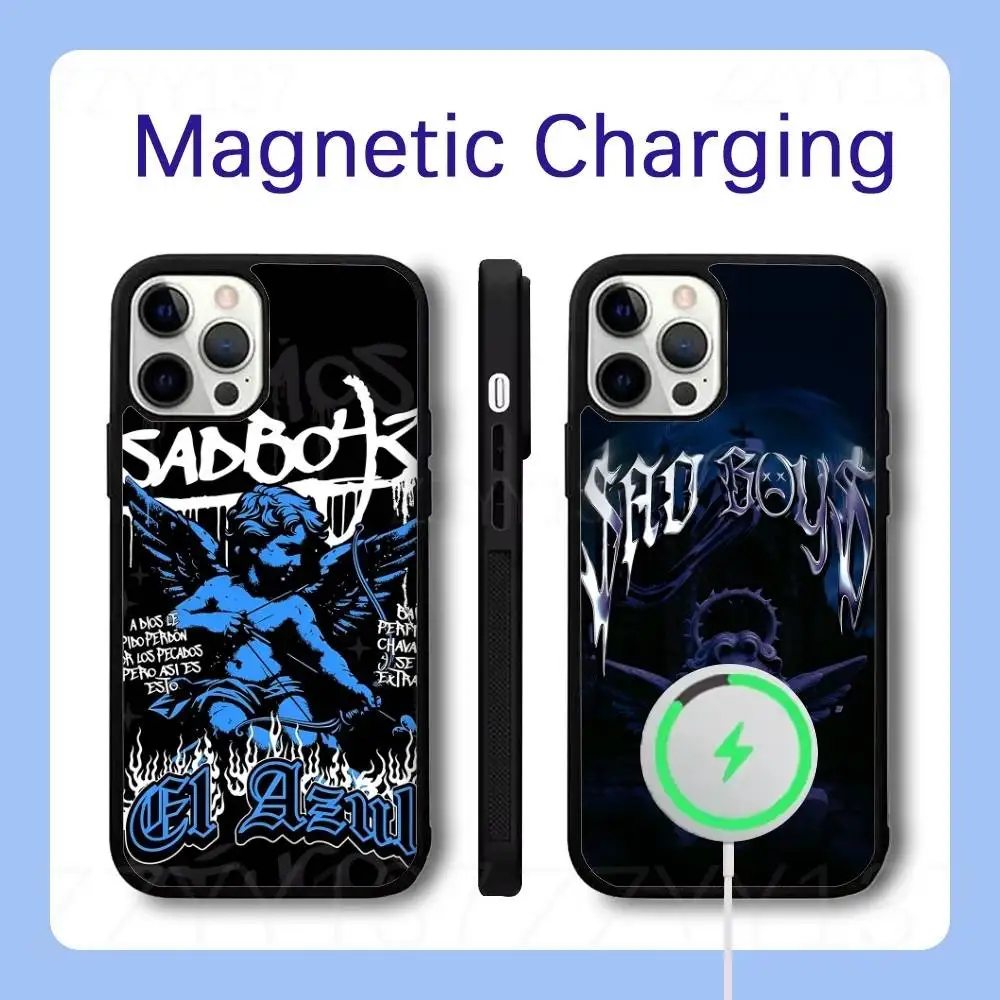 

Junior H $AD BOYZ 4 LIFE II Phone Case For iPhone 16,15,14,13,12,11,Pro,Max,Plus,Mini,SE Magsafe Magnetic Wireless Charging