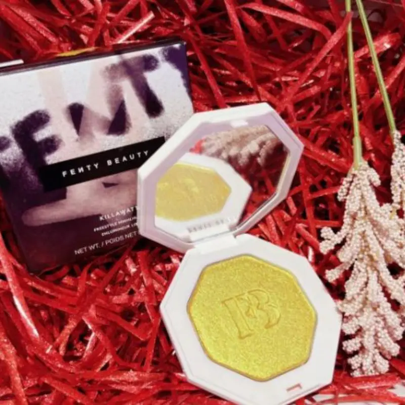 FentyBeauty 3D غاسل مسحوق تسليط الضوء على ضوء غرامة فلاش غاسل مسحوق إصلاح لوحة ماتي الكنتوري تسليط الضوء على مسحوق