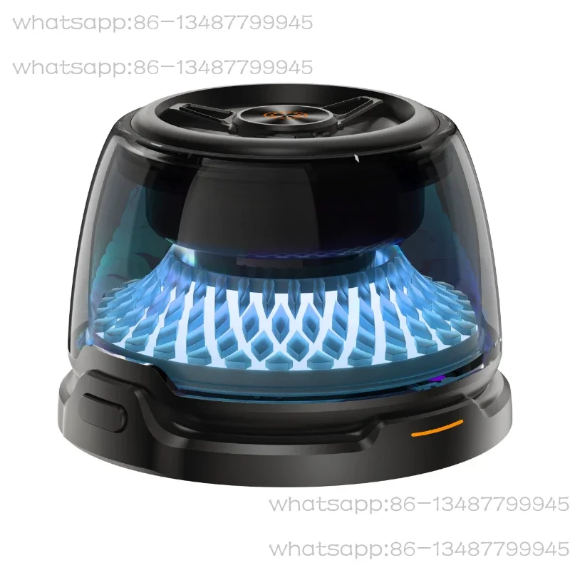 Magnetic Wireless Charger RGB Ambient Light Bluetooth Speaker Home Subwoofer Audio
