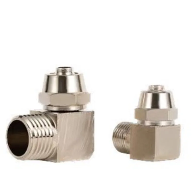 PL 4 6 8 10 12mm Pipe Tube To -M5 M6 1/8 1/4 3/8 1/2 Trachea Quick Screw Connector Copper Pneumatic Components Fast Twist Joint