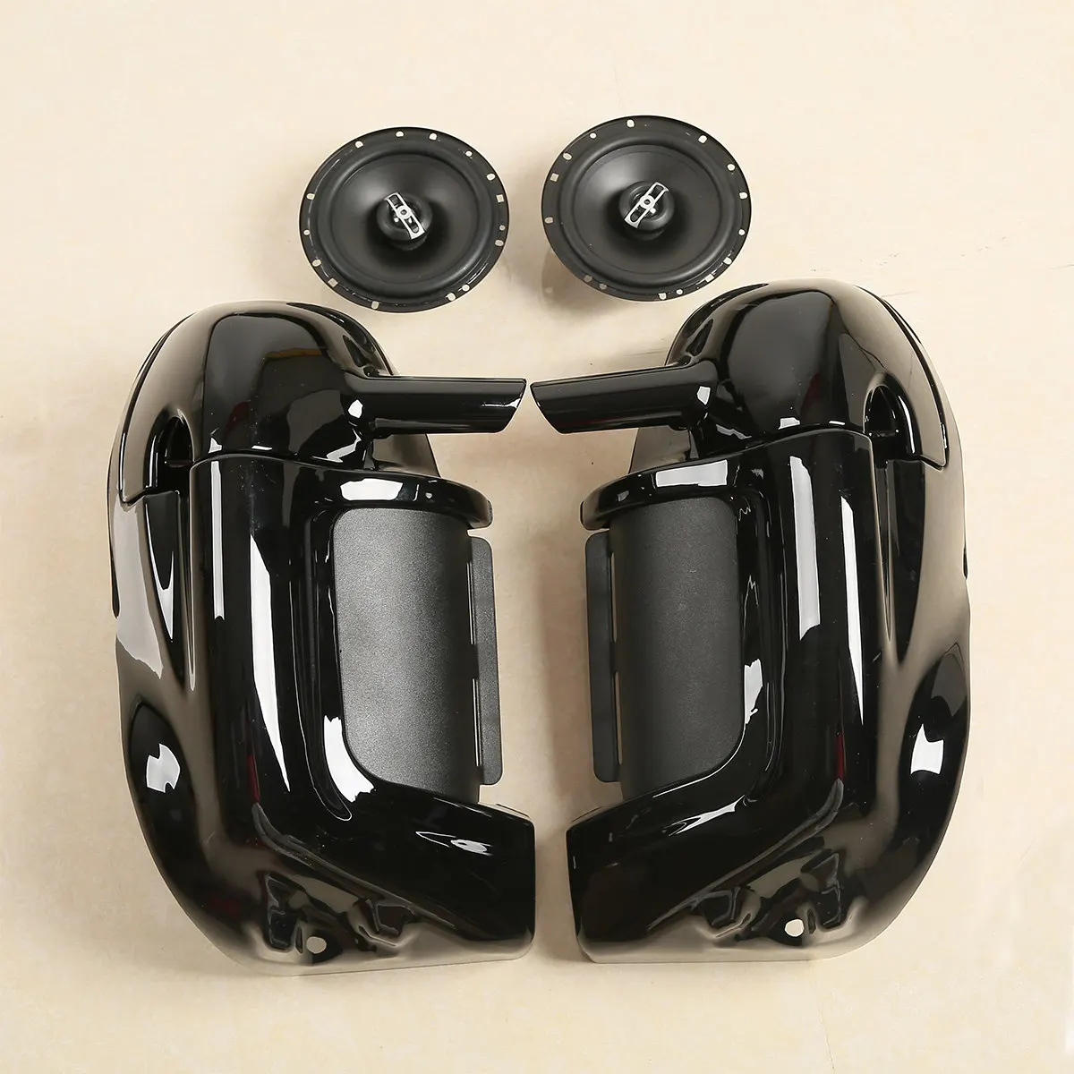 

Нижние вентилируемые обтекатели мотоцикла + 6,5-дюймовые динамики для Harley Touring Road King Street Electra Glide 1983-2013 2012