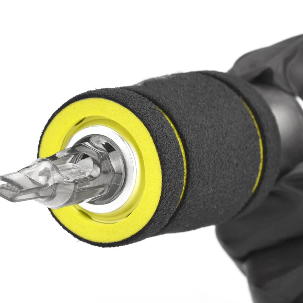 غطاء إسفنجي مضاد للانزلاق للوشم، غطاء مقبض سميك ومرن، أكمام واقية مريحة لملحقات الوشم #2