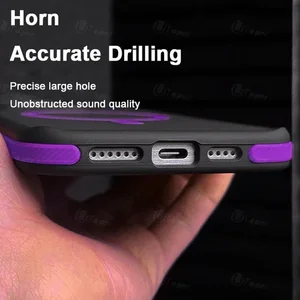 Casing Ponsel Magnetik Buram Dua Warna Matte Baru untuk iPhone 16 15 14 Plus 13 12 11 Pro Max Penutup Keras Bumper Tahan Guncangan Tembus Cahaya 10 casing bumper iphone 14 pro penjualan terbaik - №