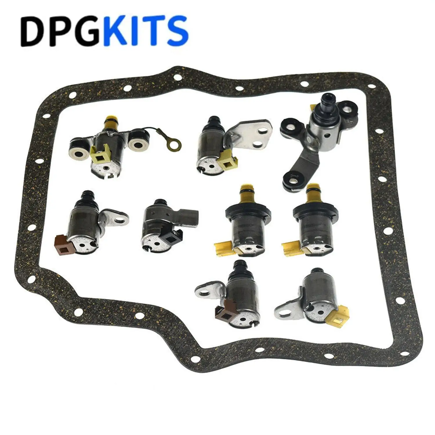 

JF506E JA5AEL Shift Solenoid Set Gasket Transmission 5F1J 5F31J For Ford Mazda 2002-2005 N88 N89 N90 N91 N92 N93 Solenoid 2.5L