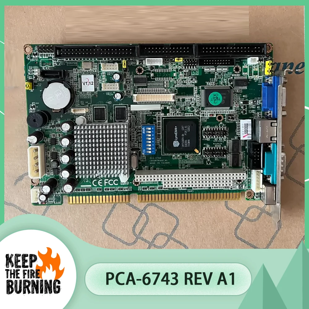 

PCA-6743F Промышленная материнская плата PCA-6743 REV A1