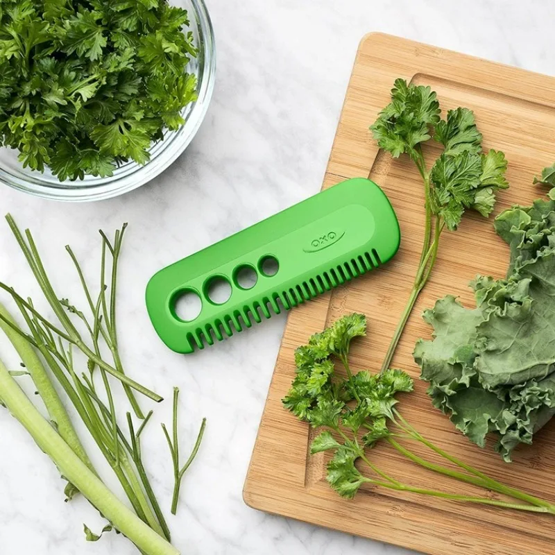 1pc Vegetable Vanilla Eliminator Kale Oregano Parsley Cilantro Stripper Looseleaf Comb Household Gadgets Portable Kitchen Tools