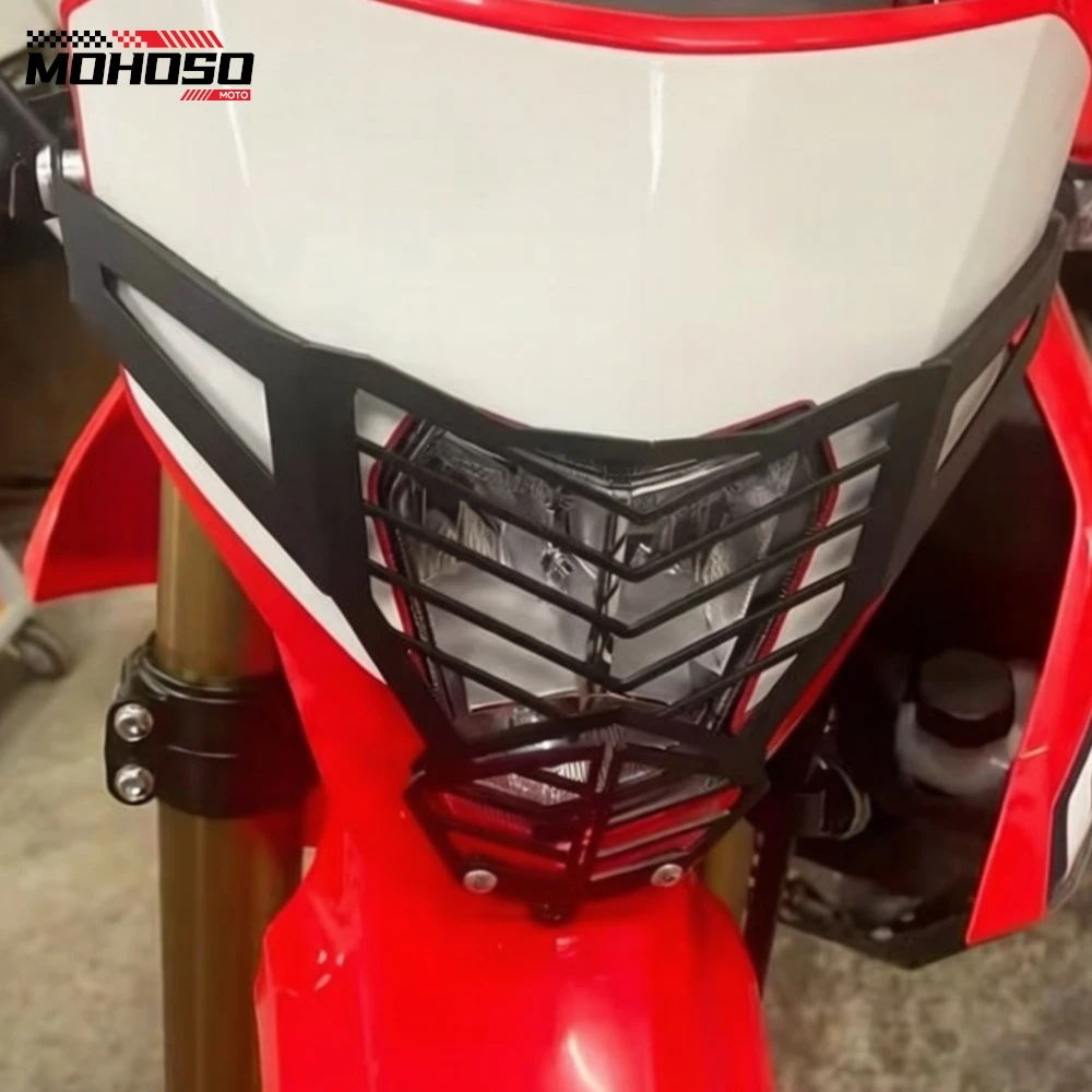 

FOR HONDA CRF250L CRF300L 2021 2022 2023 Motorcycle Headlight Protector Guard Head Lamp Grill Protection Cover CRF 300L 250L
