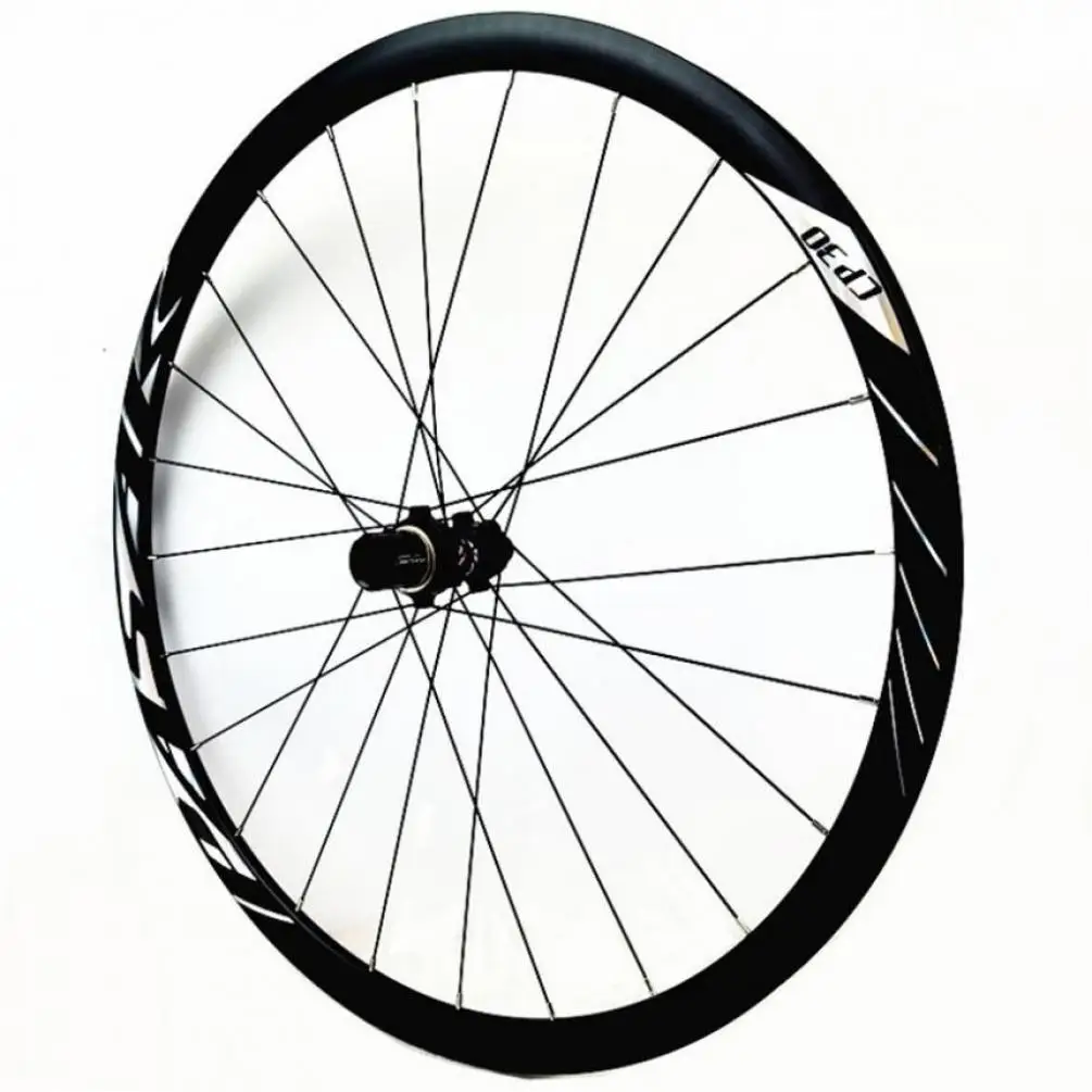 Litepro 700C 6 Claws 12 Speed 12x100 12x142mm HG Wheelset 30mm Central Lock Disc Brake QR Road Bike Wheels 24 Holes