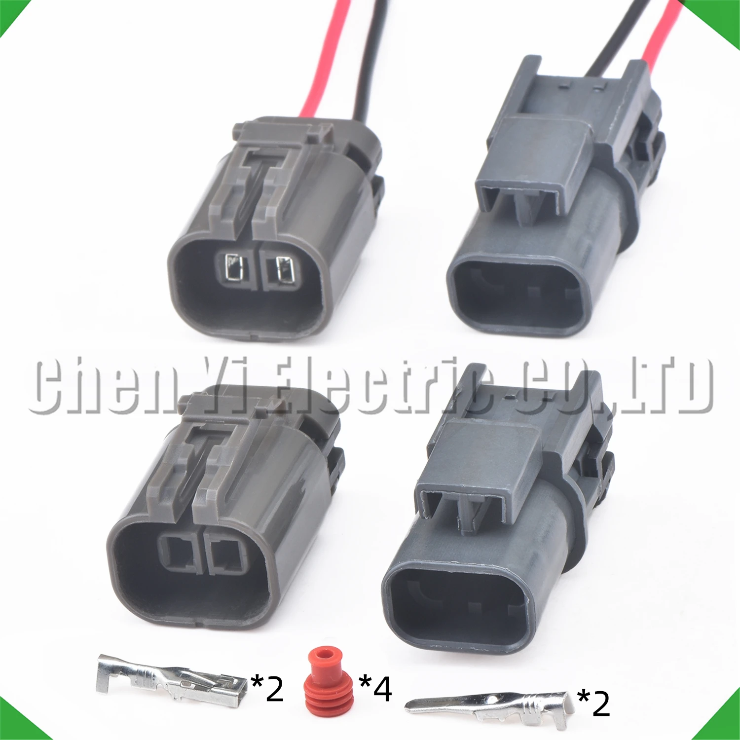 2 Pin Automotive Connectors Fuel pump Air Cooler Generator Wire harness Plug 7122-1824-40 7223-1824-40 For Mazda M6 M3 M2