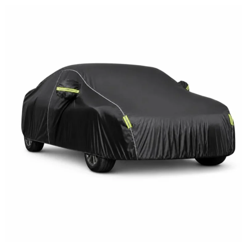 Universelle SUV/Limousinen-Vollabdeckung für den Außenbereich, Schutz vor Schnee, UV-Schutz, korrosionsbeständig, langlebiger Sonnenschutz