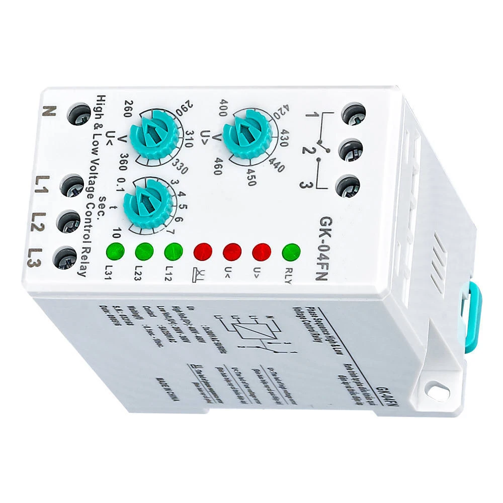 GK-04FN For Industrial Voltage Control Relay Compatible with 380V Three-Phase AC with Neutral Wire and Adjustable Analog Output