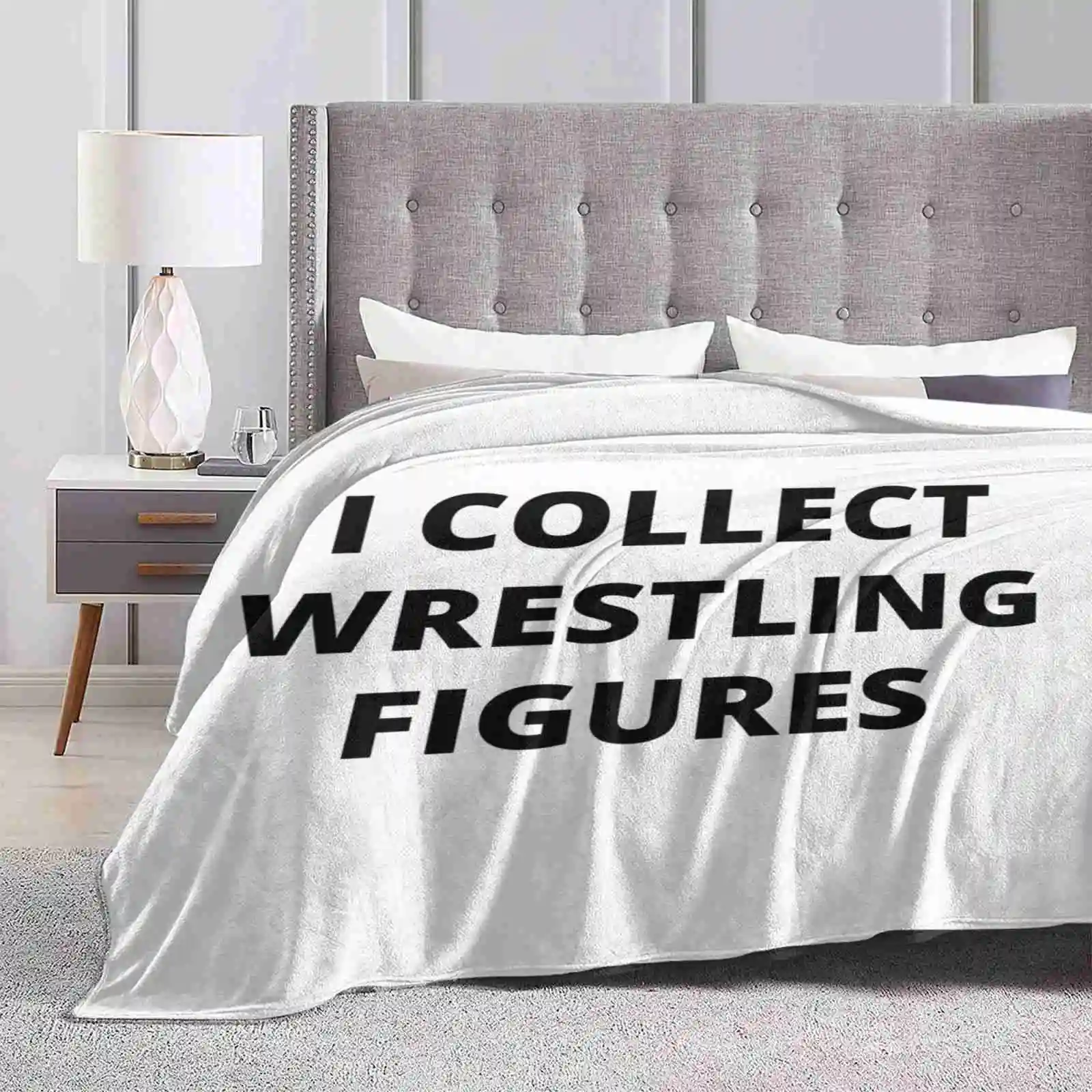 I Collect Wrestling Figures Top Quality Comfortable Bed Sofa Soft Blanket Wrestling Figures Toys