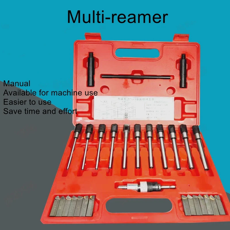 Valve seat reamer valve gate multi-purpose boring tool repair tool diamond engine car machine with hand