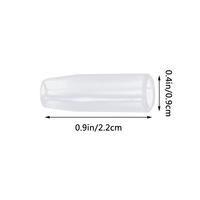 20 Pcs Alcohol Tester AT 818 Reusable Hygienic Plastic Blow Mouthpiece for Alcohol Disposable Breathalyzer Mouthpiece