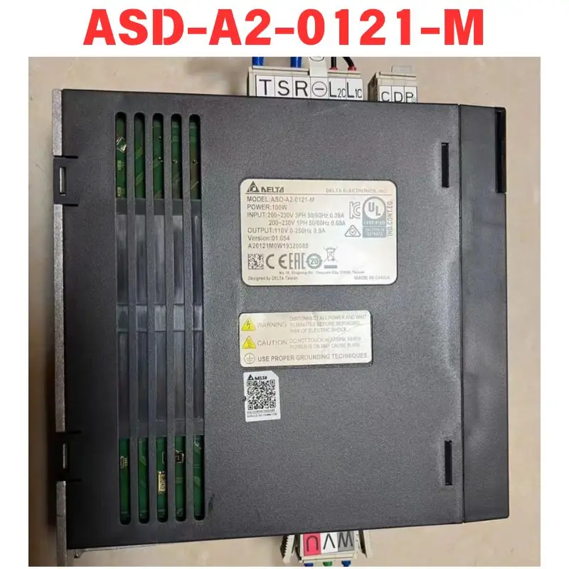 Used OEM disassembled parts Servo driver ASD-A2-0121-M Functional test OK Fast delivery