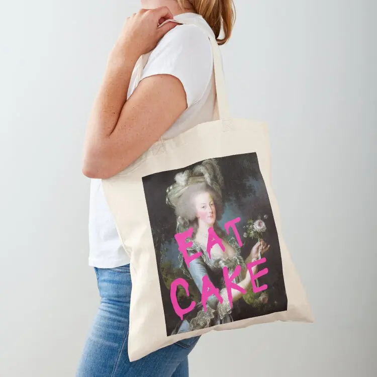 Marie Antoinette - Eat Cake Tote Bag tote bags cloth bags Women's handbag eco pack Custom bag