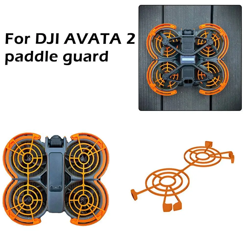 Propeller Guard Bumper and Propeller Cover Net for dji Avata 2 Drone Accessories Anti-Collision Impact Protectors