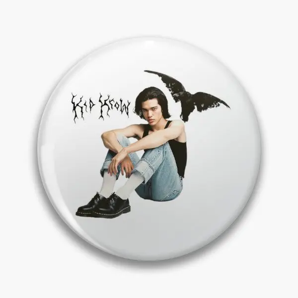 Conan Gray Kid Crow Album Cover  Soft Button Pin Creative Metal Fashion Funny Cute Decor Hat Brooch Lapel Pin Gift Collar Badge