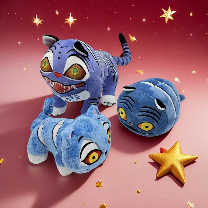 

Горячая новинка, плюшевая игрушка «Охотники на демонов», «Тигр», аксессуары «Охотники на демонов», плюшевая кукла, охотники на демонов», подарок на день рождения