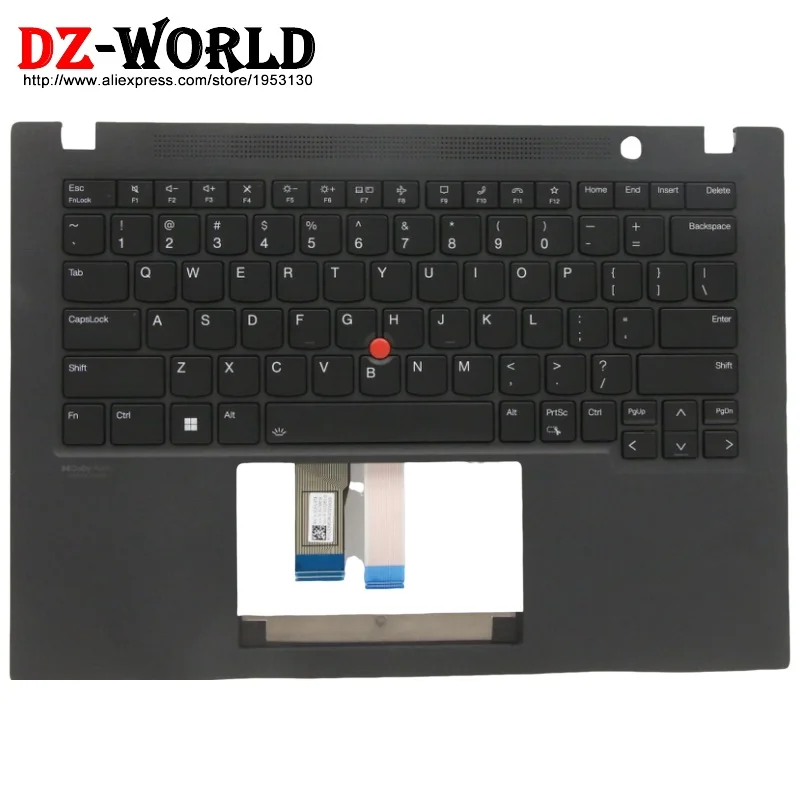 

For Lenovo Thinkpad T14s Gen 3 Keyboard Upper Case Palmrest Shell Cover 5M11G27194 5M11G27190 5M11G27192 5M11G27188 5M11G27204
