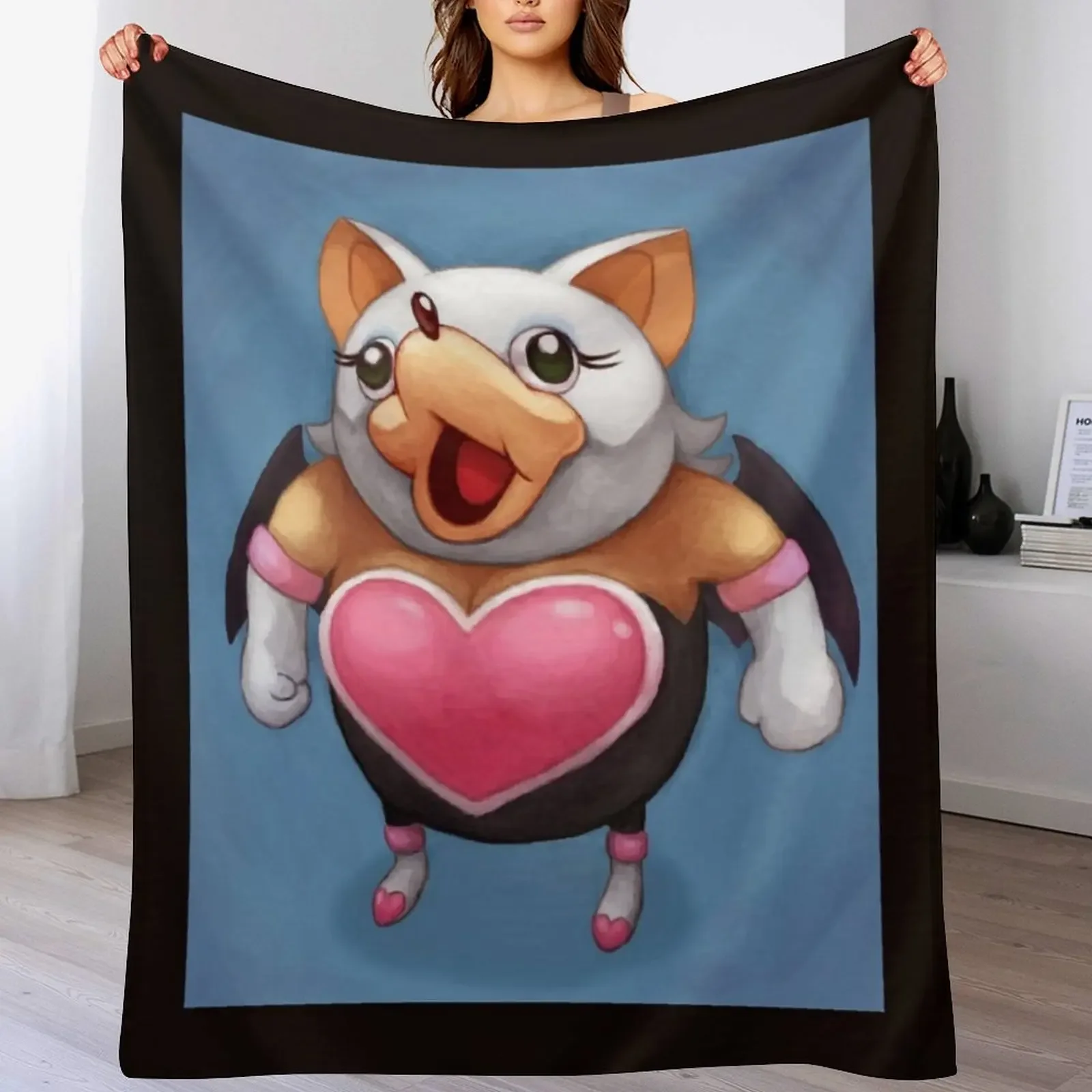 Love Ugandan fanart Throw Blanket Soft Breathable Blanket for Night Sleeping