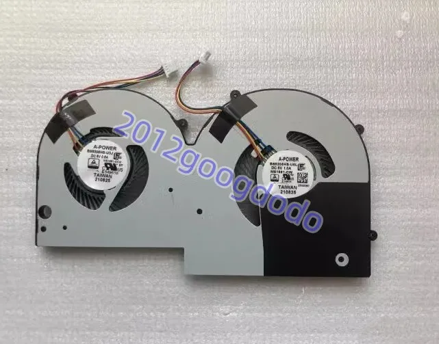 New CPU Cooling Fan for  MSI Summit E16 Flip Evo A11MT A12MT MS-1591 Prestige 16 A13M