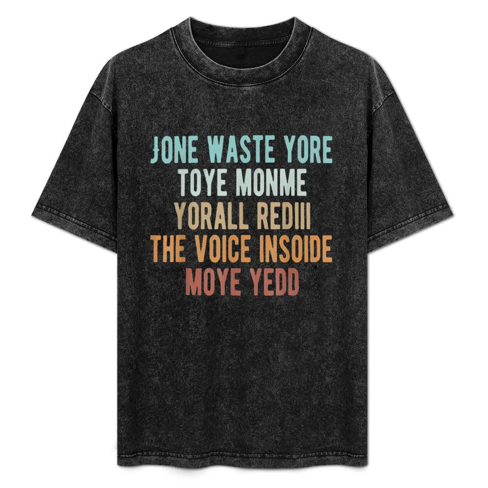 JONE WASTE YORE TOYE MONME YORALL REDIII T-Shirt funny costumes basketball graphic tees Anime t-shirt workout shirts for men