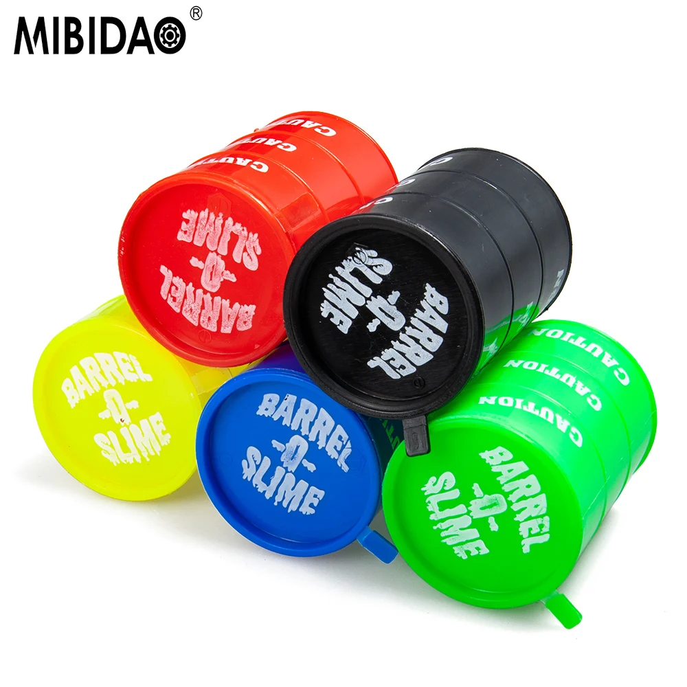 MIBIDAO Plastic Oil Barrel Drum for 1/10 RC Crawler Truck Car SCX10 CC01 RC4WD D90 TRX-4 Replacement Parts Accessories