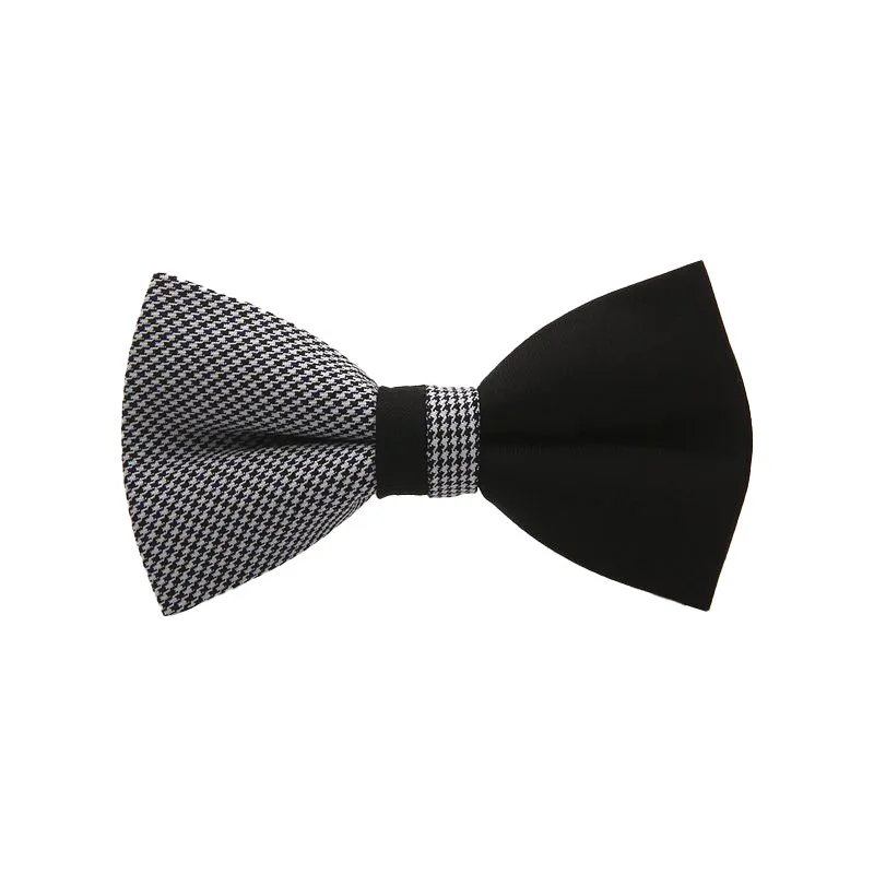 

2023 New Fashion Black Red Polyester Bow Ties For Groom Men Women Butterfly Solid Bowtie Classic Gravata Cravat