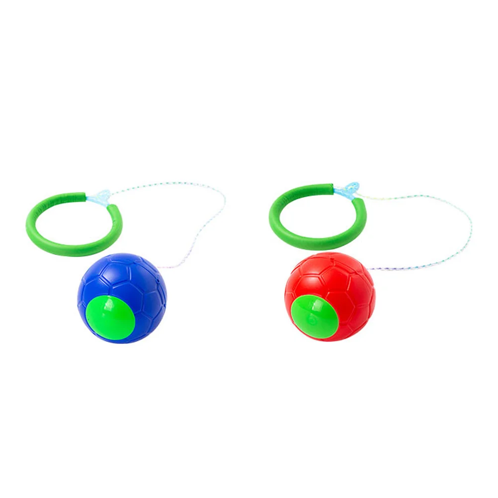 2 Pcs Toy Sponge Ring Jumping Ball Baby Child Rope Infant Outdoor Toys Skipping Balls