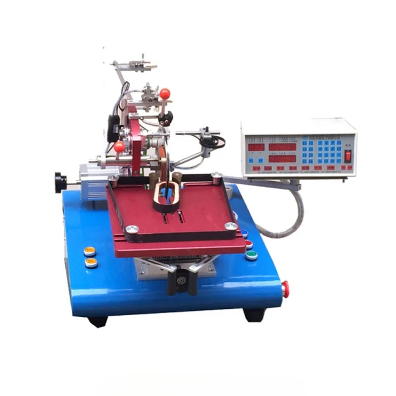 Electronic product mechanical high frequency toroid winding machine