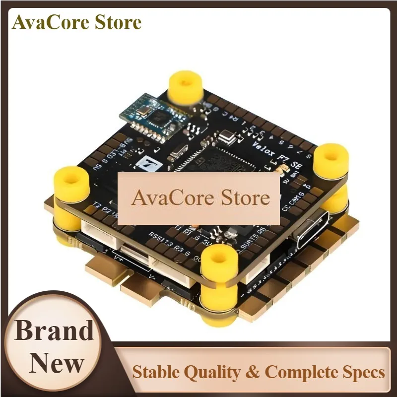 AvaCoreT-MOTOR VELOX F7 SE V50A SE HD FC&ESC FPV Stack Flight Controller 30.5*30.5mm For RC FPV Drone HD Drone DIY Parts