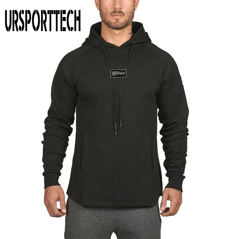 Europe America Style Hoodies Men 2024 New Fashion Spring Autumn Sport Hoodies for Men Gym Run Jogging Hoodies Sweatshirts Hiphop