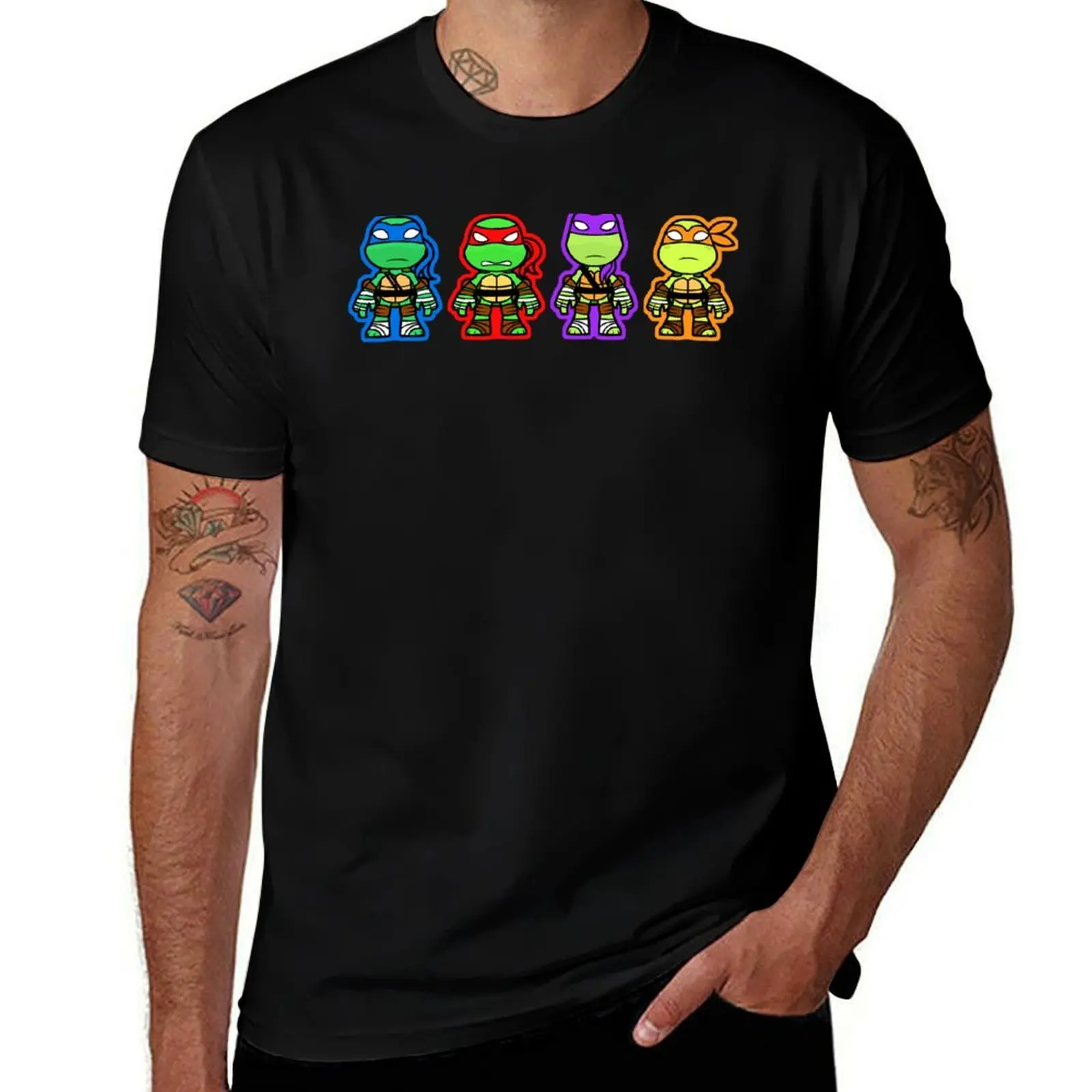 

TURTLES T-Shirt customs valentines clothes summer tops mens shirts graphic tee