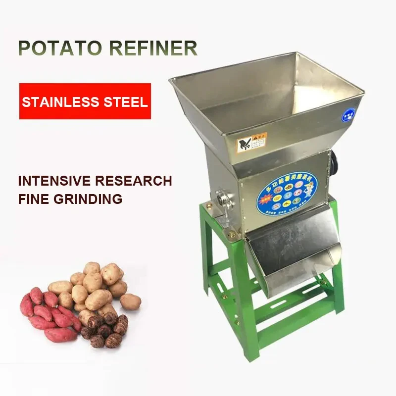 Commercial Sweet Potato Cas Crusher Taro Wet Starch Pulping Refiner Extractor Separator