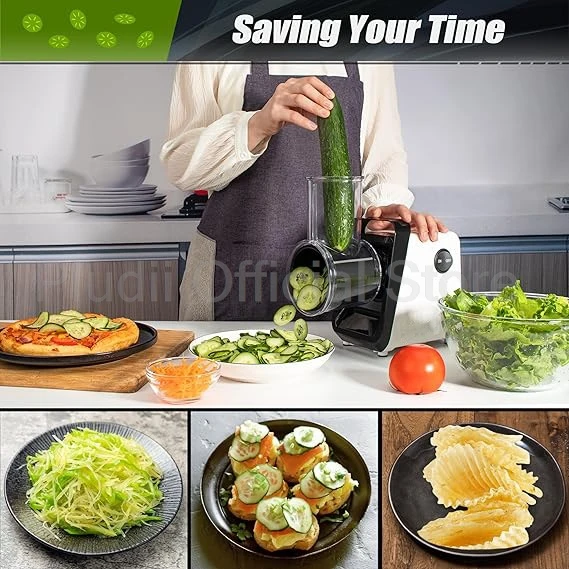 Multifunctional Electric Vegetable Cutter Home Vegetable Cutter Good Commercial Automatic Potato Shredder Shredder Slicer