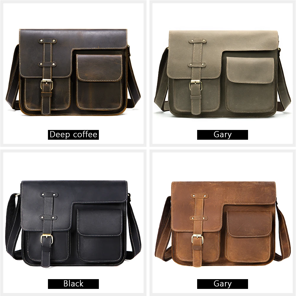 MVA Real Leather Crossbody Bags Female Luxury Brand Messenger Bag Crossbody Women Satchel Pack Laptop Shoulder Bag For Female