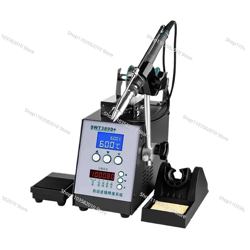 

Automatic Soldering Machine 200W High-Power Pedal Soldering Iron 389D+ High-Frequency Constant Temperature Sol