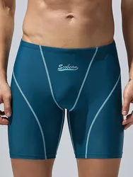 Mens Swim Jammers- Racing & Training Athletic Endurance Swimsuit, Swimming Race Suit for Athletes