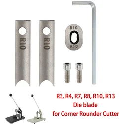 Die Blade For Corner Rounder Cutting Machine R3 R4 R6 R7 R8 R10 R13 Manual Cutting Fillet Machine Hand Tools Accessories