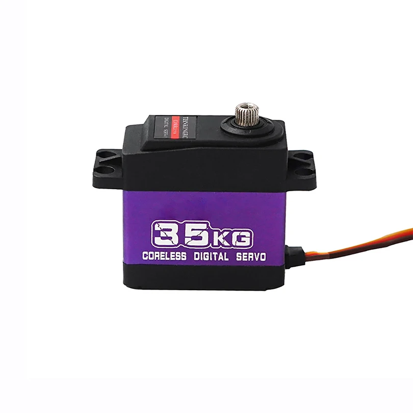 35KG/45KG-180 /270/360 Degree 6.0V/8.4V 0.14s Waterproof High Speed Digital Coreless Carbon Motor for Crawler Fix-Wing Car