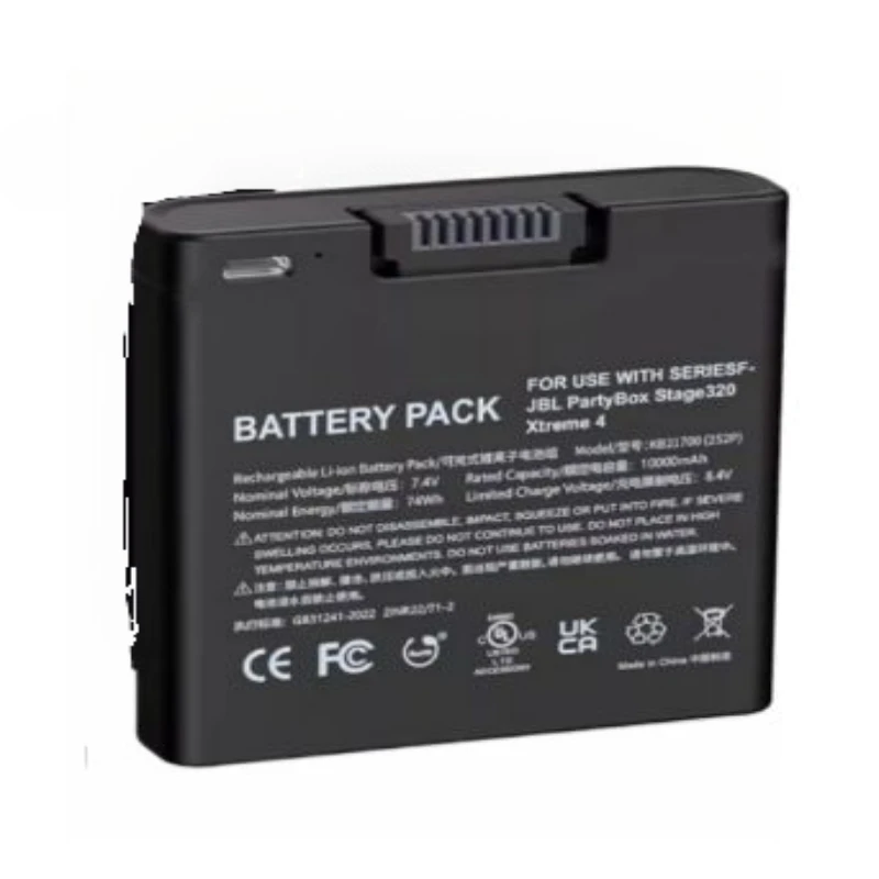 New High Quality 7.4V 10000mAh Replacement Battery for JBL PartyBox Stage 320 & Xtreme 4 Portable Speaker Battery