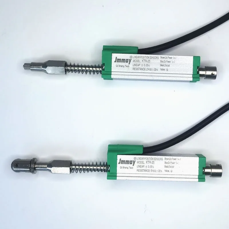 Loook Store KTR10-200 KTR25 Spring Self-Reset Rebound Mini Electronic Ruler Linear Displacement Sensor