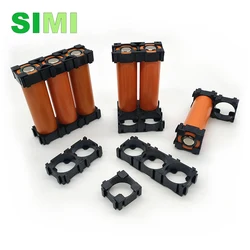 20/50pcs Battery Bracket 18650 Safety Anti Vibration Holder Lithium Batteries Support Stand Plastic Holder Brackets